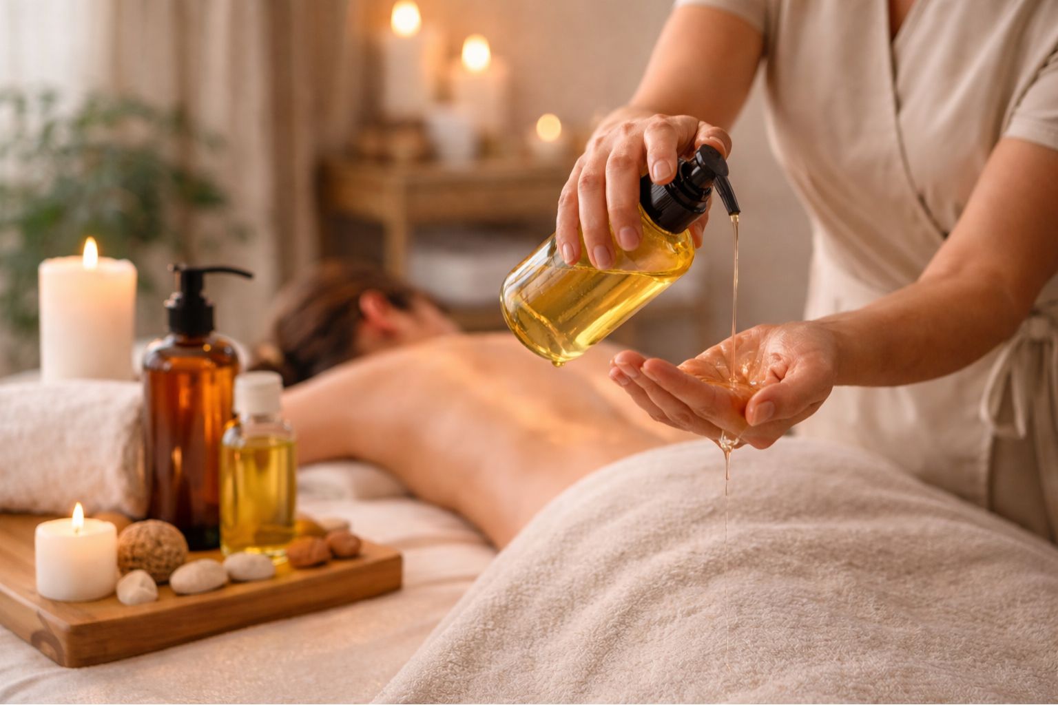 Beste massageolie voor verschillende soorten massages