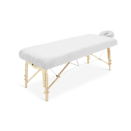 ZenGrowth Microvezel Hoeslakenset Massagetafel Wit