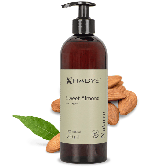 Huile de massage Amande Douce - 100% Naturelle - 500ml