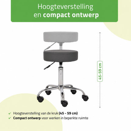 HABYS Tabouret Tila Gris