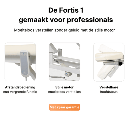 HABYS Table de massage électrique Fortis 1 Crème