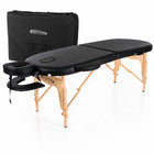 Table de massage pliable RESTPRO Classic Oval 2 Noir