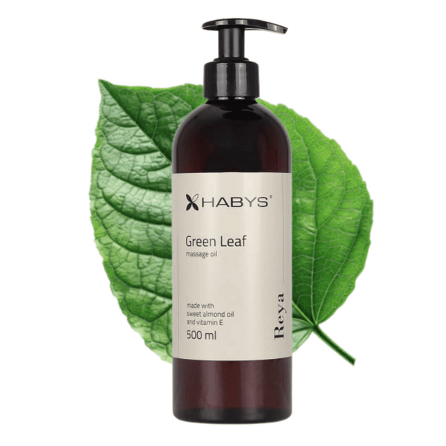 Huile de Massage Thé Vert - Green Leaf - 500 ml