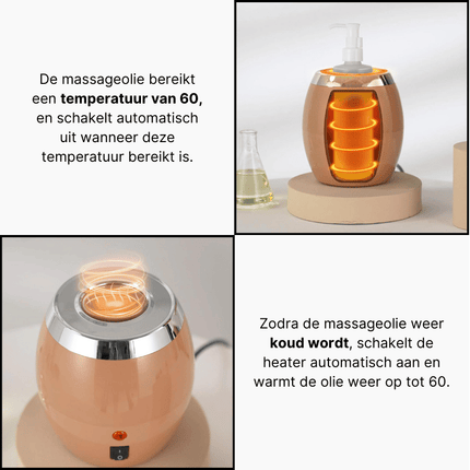 Chauffe-huile de massage