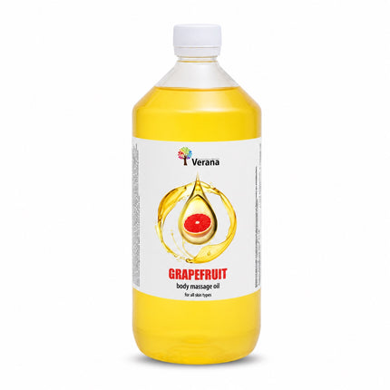 Huile de Massage Verana Pamplemousse - 100% Naturelle - 1L