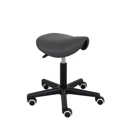 Tabouret ergonomique en forme de selle HABYS Lumo Noir