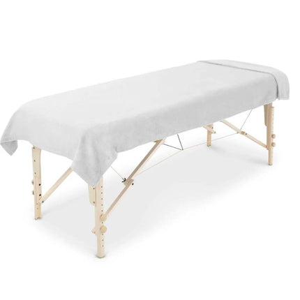 Microvezel massage handdoek XXL - Wit - 100 x 220 cm