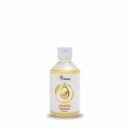 Verana Huile de Massage Mandarine - 100% Naturelle - 250 ml