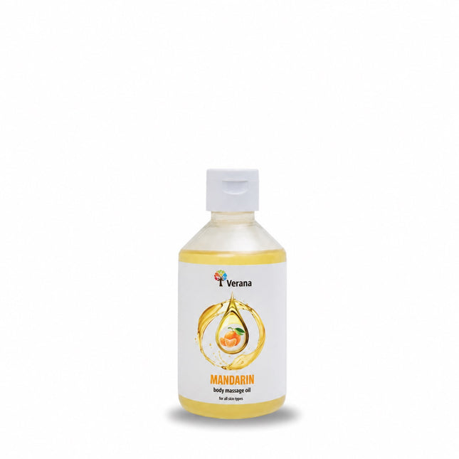 Verana Huile de Massage Mandarine - 100% Naturelle - 250 ml