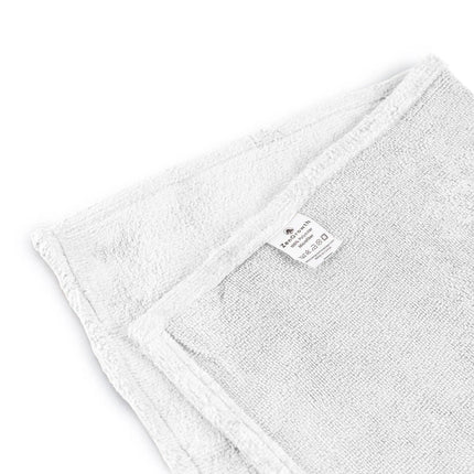 2x Microvezel massage handdoek 45 x 90 cm wit