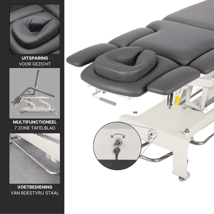 Table de massage électrique HABYS Evero X7 Gris