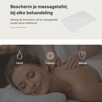 Housses jetables pour appui-tête de table de massage (100 pièces)