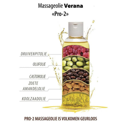 Huile de massage Verana PRO-2 - 100% Naturelle - 5L