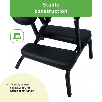 Fauteuil de massage pliable HABYS Flexo Noir