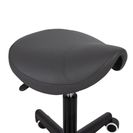 Tabouret ergonomique en forme de selle HABYS Lumo Noir
