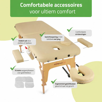 Table de massage pliable AVENO LIFE Sofia