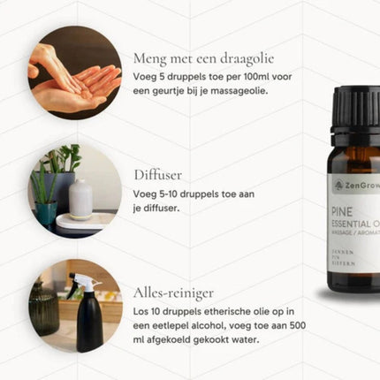 ZenGrowth Huile Essentielle Pin 10ml