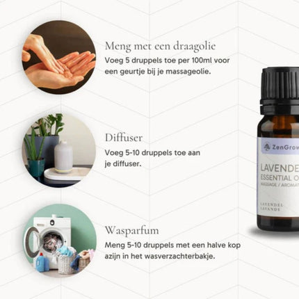 ZenGrowth Huile Essentielle Lavande 10ml