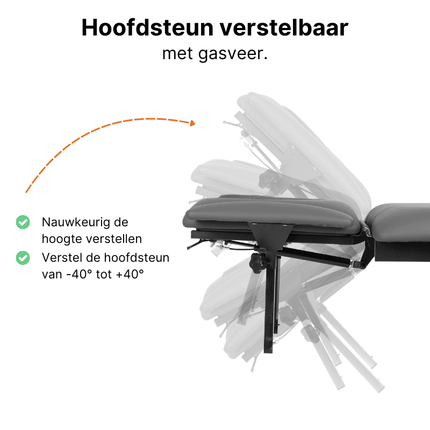 Table de massage électrique HABYS Fortis 5 Gris