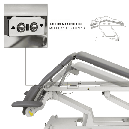 Table de massage électrique HABYS Evero X7 Gris