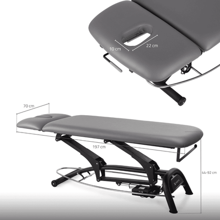 Table de massage électrique HABYS Agila 2 Grise