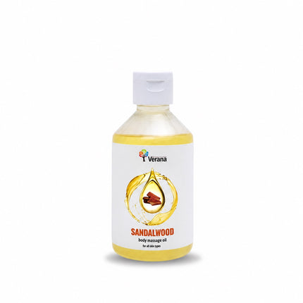 Verana Huile de massage naturelle Bois de Santal 250ml