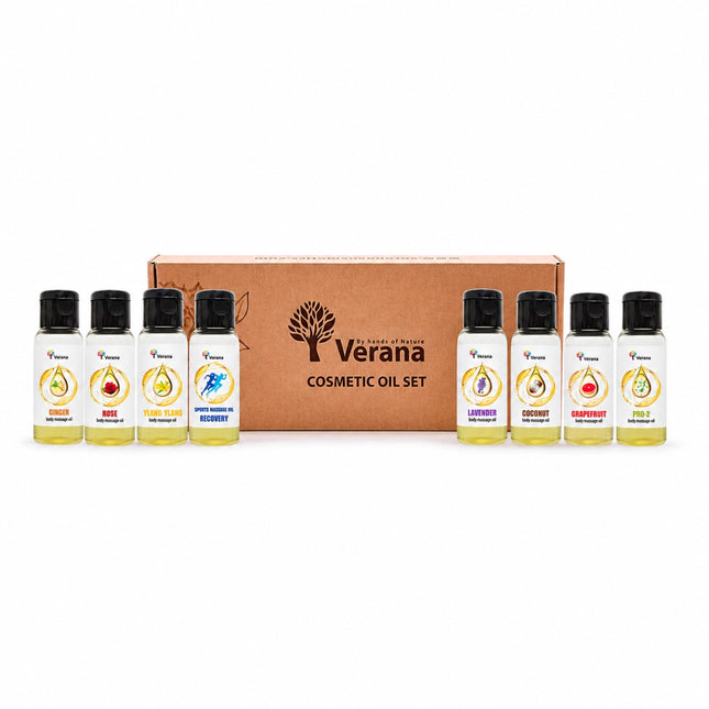 Verana Huile de massage Lot découverte 8 x 30 ml