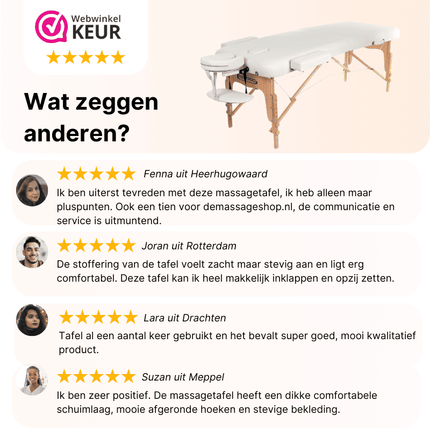 Table de Massage Pliante RESTPRO VIP 2 Crème