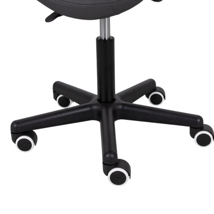 Tabouret ergonomique en forme de selle HABYS Lumo Noir