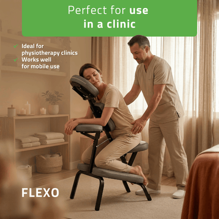 HABYS Fauteuil de massage pliable Flexo Gris
