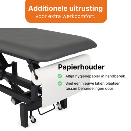 Table de massage électrique HABYS Fortis 4 Gris