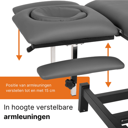 Table de massage électrique HABYS Fortis 5 Gris