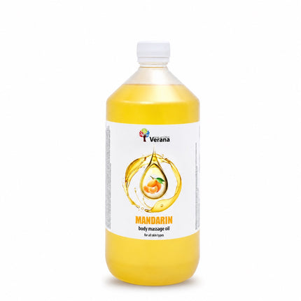 Verana Huile de Massage Mandarine - 100% Naturelle - 1L