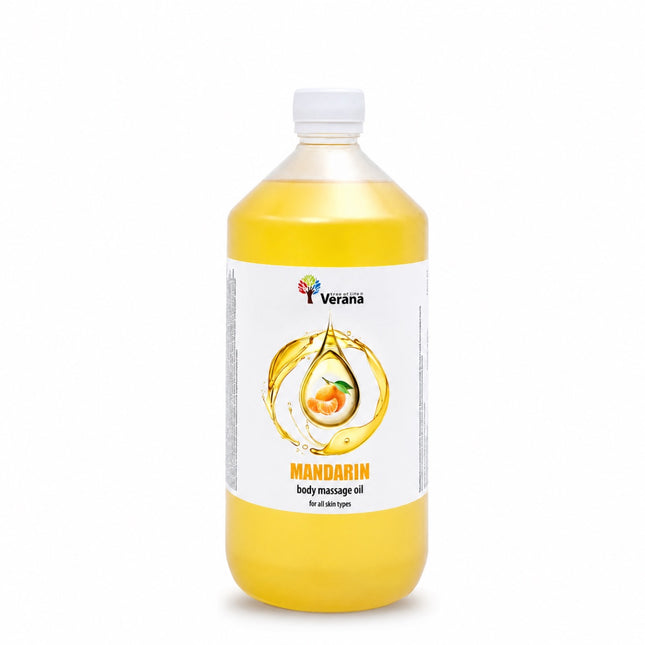 Verana Huile de Massage Mandarine - 100% Naturelle - 1L