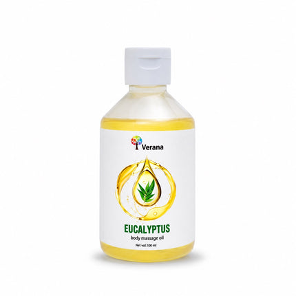 Huile de massage Verana Eucalyptus - Antivirale - 100% Naturelle - 250ml