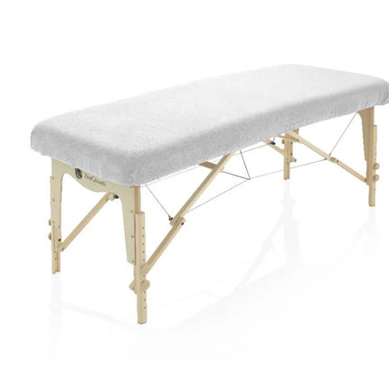 Badstof Hoeslaken Massagetafel Wit