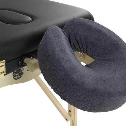 Badstof hoofdsteunhoes massagetafel - Grijs
