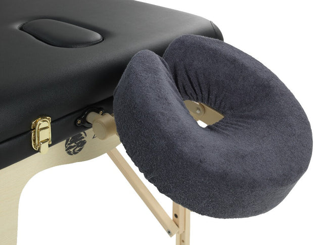 Badstof hoofdsteunhoes massagetafel - Grijs