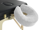 Badstof hoofdsteunhoes massagetafel - Wit