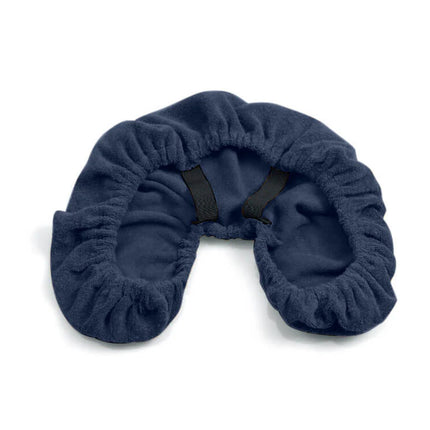 Badstof hoofdsteunhoes massagetafel - Marineblauw