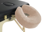 Badstof hoofdsteunhoes massagetafel - Lichtbruin