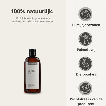 ZenGrowth Koudgeperste Jojoba Olie 150 ml