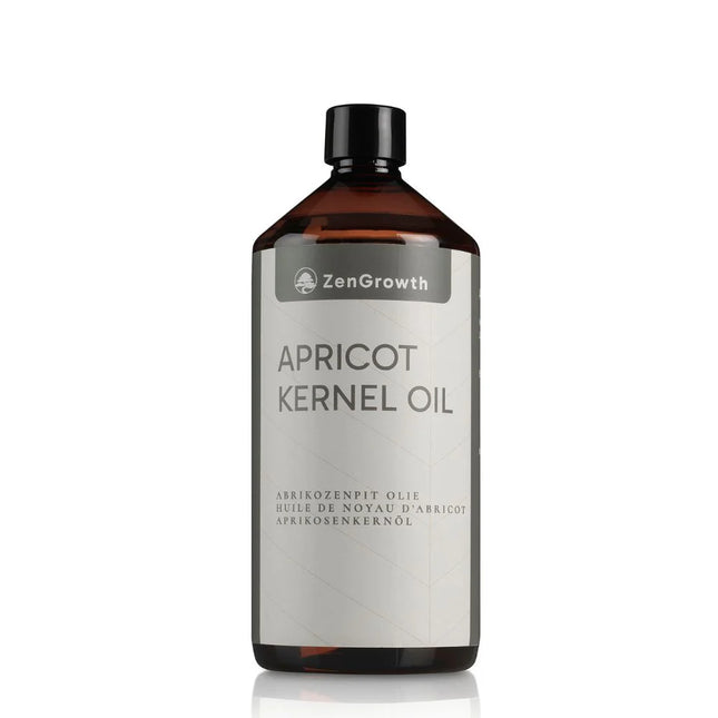 Huile de noyau d'abricot ZenGrowth 100% naturelle 1l