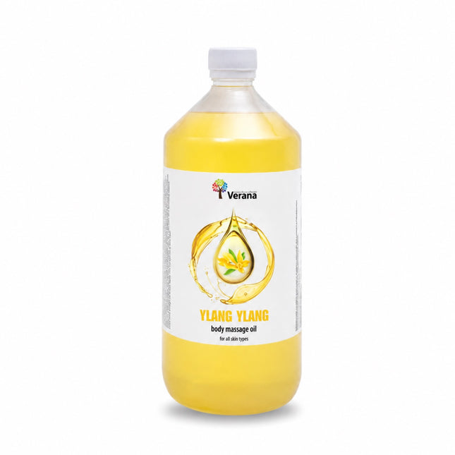 Huile de massage Verana Ylang Ylang - 100% Naturelle - 1L