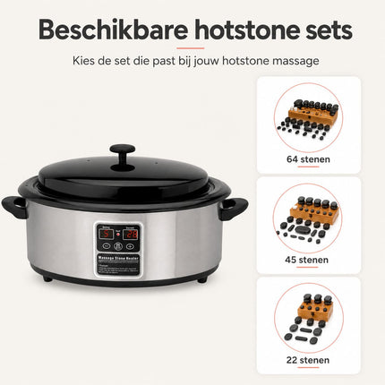 Chauffe-pierres Hotstone 6 litres