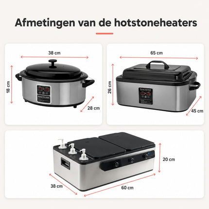 Chauffe-pierres Hotstone 6 litres