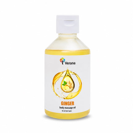 Huile de Massage Verana Gingembre - 100% Naturelle - 250ml