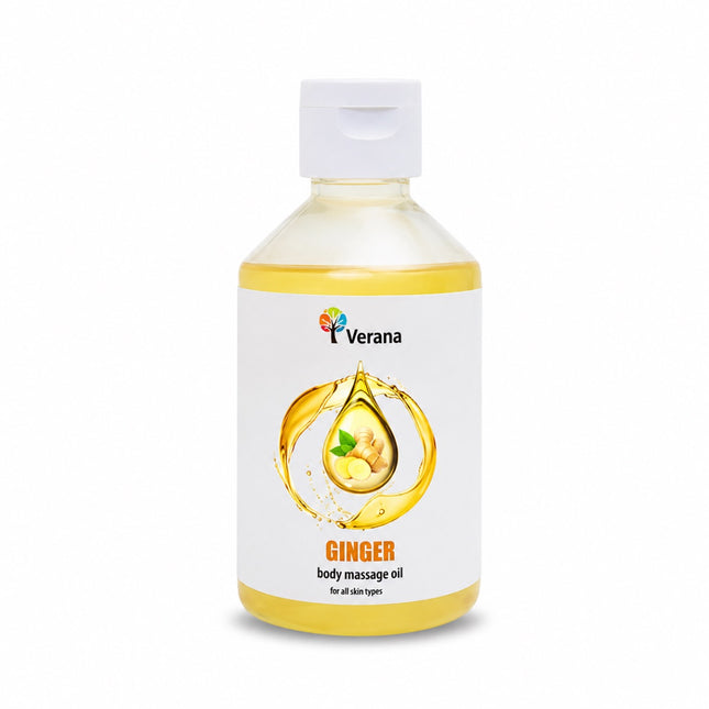 Huile de Massage Verana Gingembre - 100% Naturelle - 250ml