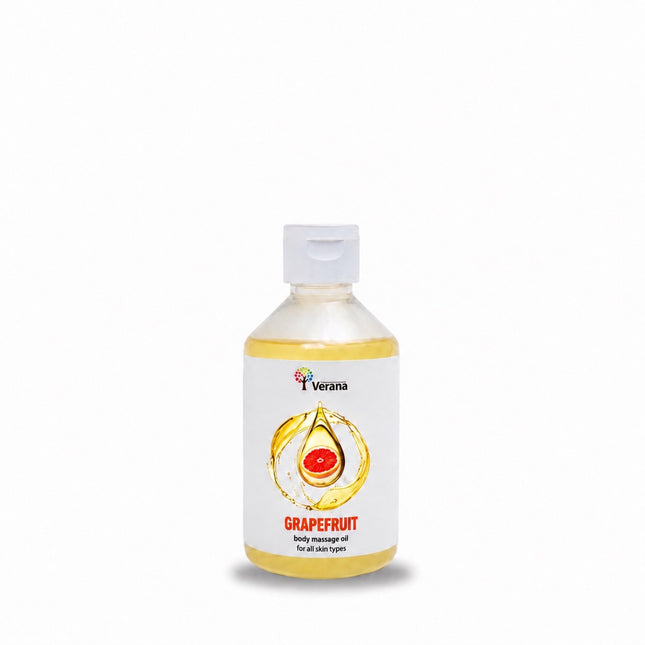 Verana Huile de massage Pamplemousse - 100% Naturelle - 250ml
