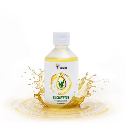Huile de massage Verana Eucalyptus - Antivirale - 100% Naturelle - 250ml